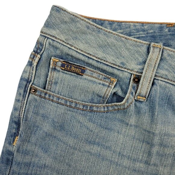 LL Bean Classic Blue Jeans - Picture 5 of 9